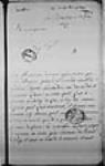[Lettre de Chaussegros de Léry au ministre concernant les travaux ...] 1728, octobre, 20
