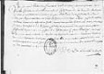 [Certificat du curé Du Lescoat attestant que Lydius n'a donné ...] 1730, juillet, 25