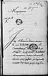 [Lettre de Hocquart au ministre - a proposé au contrôleur ...] 1730, octobre, 15