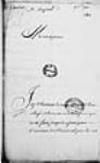[Lettre de Hocquart au ministre - cette même lettre se ...] 1730, octobre, 17