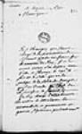 [Lettre de Hocquart au ministre - Chévigny passe en France: ...] 1731, octobre, 19