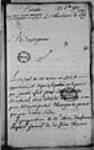[Lettre de l'ingénieur Chaussegros de Léry au ministre - proposition ...] 1731, octobre, 22
