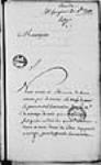 [Lettre de Hocquart au ministre - manque de fonds pour ...] 1732, octobre, 30