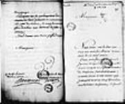 [Lettre de Beauharnois et Hocquart au ministre - demande du ...] 3 oct. 1734