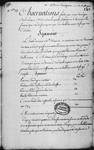 [Observations faites par Olivier de Vézin en réponse au mémoire ...] 1735, octobre, 17