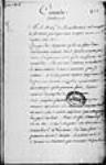 [Résumé d'une lettre de Beauharnois - il faut s'attendre à ...] 1736, janvier