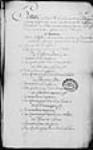 [Etat des vivres, rafraichissements et suppléments qui ont été fournis ...] 1735, octobre, 05