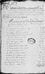 [Etat des munitions, marchandises et vivres qui ont été délivrés ...] 1735, septembre, 08