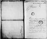 [Lettre de Beauharnois et Hocquart au ministre - décès de ...] 1736, octobre, 10