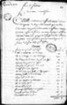 ["État des vivres et rafraîchissements délivrés des magasins du roi ...] 1738, septembre, 04