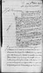 [Lettre de Beauharnois au ministre - ne renvoie en France ...] 1742, septembre, 12