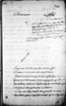 [Lettre de Beauharnois au ministre - veillera à l'exécution de ...] 1743, septembre, 20