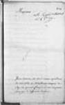 [Lettre de François-Pierre de Rigaud de Vaudreuil, major, au ministre ...] 1747, octobre, 04
