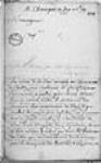 [Lettre de Chaussegros de Léry père au ministre - les ...] 1747, octobre, 10