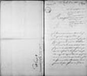 [Lettre de La Galissonière au ministre au sujet d'un soldat ...] 1748, octobre, 04