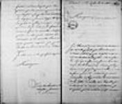 [Lettre de La Galissonière au ministre au sujet de gens ...] 1748, octobre, 24