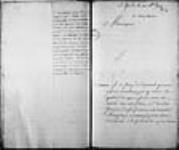 [Lettre de La Jonquière au ministre - a envoyé Étienne ...] 1749, octobre, 31