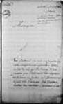 [Lettre du négociant Barthélemy Martin au ministre - avait proposé ...] 1752, novembre, 05