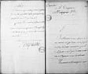 [Lettre de Duquesne au ministre - annonce son arrivée à ...] 1755