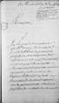 [Lettre de Vaudreuil de Cavagnial au ministre - demande une ...] 1755, octobre, 30