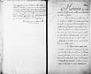 ["Mémoire sur l'état actuel de la commission établie pour la ...] [1762]