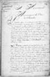 [Placet de (Mgr Briand) au ministre Choiseul en faveur des ...] [1766]
