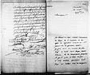 [Lettre de l'intendant François Bigot au ministre au sujet des ...] 1748, septembre, 29