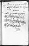 [Certificat de La Corne concernant ce que François Marsac a ...] 1747, avril, 07