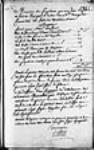 ["Mémoire des fournitures que moi Jean Lefebvre ai faites au ...] 1747, août, 15