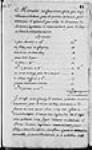 ["Mémoire des fournitures faites par moi Thomas Blondeau pour la ...] 1745, septembre, 26