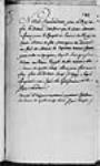 [Certificat de Paul-Joseph Le Moyne de Longueuil signalant que le ...] 1747, septembre, 18