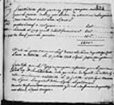 ["Fournitures faites par moi Jacques Campau au Détroit" suivant les ...] 1748, juillet, 17
