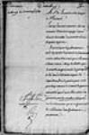 [Résumé d'une lettre de La Salle, aide-major à Plaisance, avec ...] 1714, novembre, 12