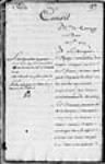 [Délibérations du Conseil de Marine (extraits de lettres de Claude ...] 1716, avril, 01