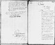 [Délibération du Conseil de Marine (résumé de lettres de Michel ...] 1716, avril, 03
