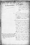 ["Mémoire pour servir d'instruction" à Simon-Pierre Denys de Bonaventure, capitaine ...] 1693, février, 13