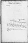 [Ordre du roi concernant la nomination de Richard Testu de ...] 1728, mai, 10