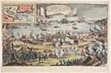 Die Yon Den Engelandern Eroberte Frantzoische Vestung Luisburg in Der Insul Capo Breton Anno 1745 ca. 1745
