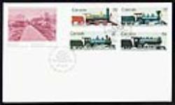 Canadian locomotives, 1860-1905 [philatelic record] : Locomotives canadiennes, 1860-1905