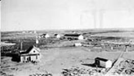 Looking northerly from new hospital, Chesterfield Inlet, N.W.T., [(Igluligaarjuk), Nunavut], August 1931 August 1931.