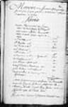["Mémoire des fournitures faites par moi Jean-Baptiste Campau (Campot), par ...] 1742, septembre, 06