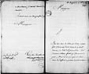 [Lettre de Hocquart au ministre - a reçu la liste ...] 1744, octobre, 15