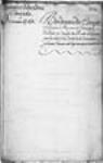 ["Bordereau du compte à rendre par le receveur du Domaine ...] 1744, octobre, 08