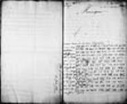 [Lettre de Beauharnois au ministre - vient d'apprendre par une ...] 1745, juin, 21