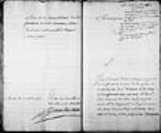 [Lettre de Beauharnois au ministre - envoie les certificats de ...] 1745, octobre, 20