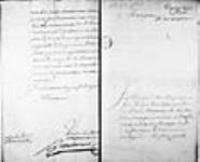 [Lettre de Beauharnois au ministre - envoie copie d'une lettre ...] 1746, novembre, 03