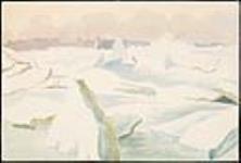 Une poussée glaciaire à Montréal December 1839