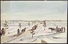 Ice Road on the St. Lawrence February 2, 1882.