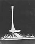 Concept de la tour Paris-Montréal à l'Expo 67 vers 1967