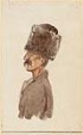 Man with a Fur Hat ca. janvier 1882